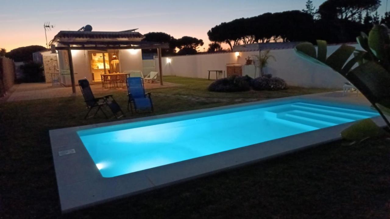 Ferienhaus Casitas De La Barrosa Con Jardin Y Piscina