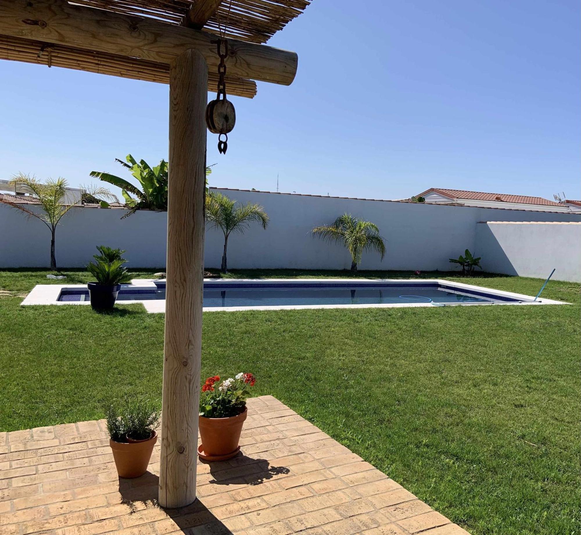 Casitas De La Barrosa Con Jardin Y Piscina Ferienhaus Chiclana de la Frontera